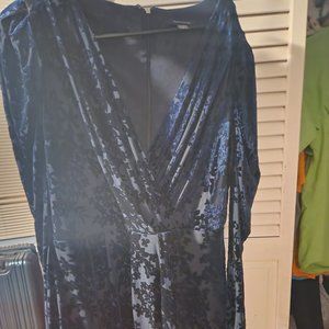 Tommy hilfiger blue womens dress